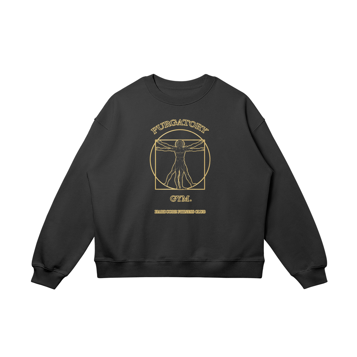 Purgatory Gym Crewneck Hardcore Fitness Club